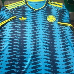 ADIDAS COLOMBIA National Team Men's JERSEY Sz M,L,XL, or XXL New w tags